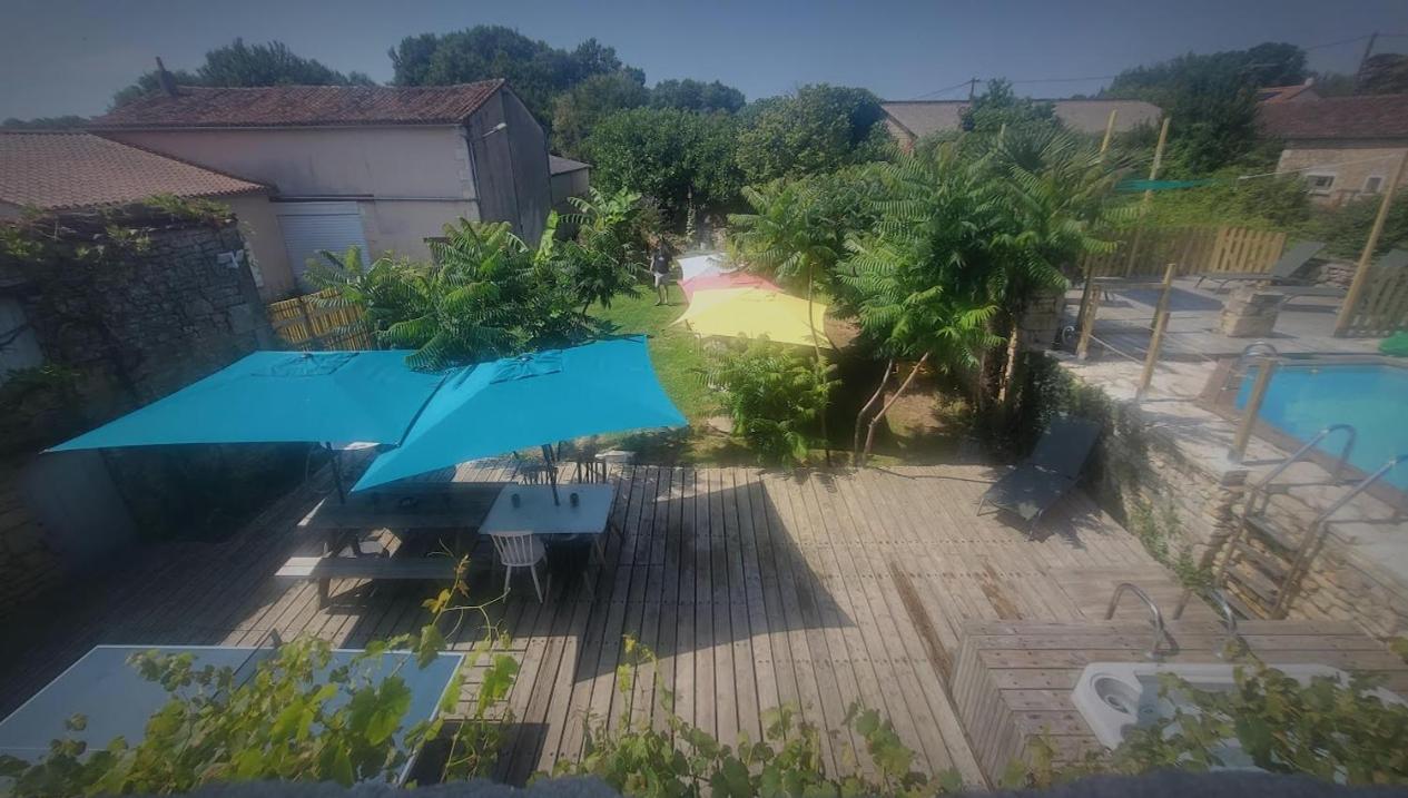 Les Chambres Du Nid Charentais La Poterie  Exterior foto