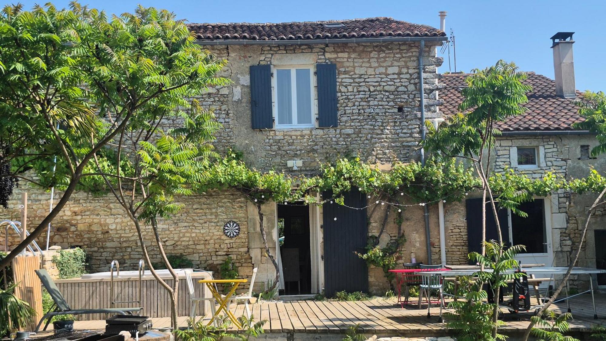 Les Chambres Du Nid Charentais La Poterie  Exterior foto